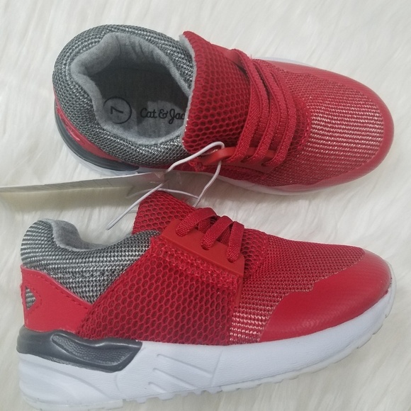 Cat & Jack Other - Baby Boys Red Athletic Sneakers